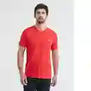 Camiseta Nick V Hombre Rojo Medio Talla M Chevignon