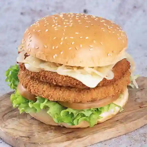 Hamburguesa Doble Pollo