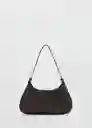 Bolso M Phoebe Chocolate Mujer Mango