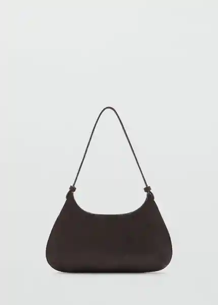 Bolso M Phoebe Chocolate Mujer Mango