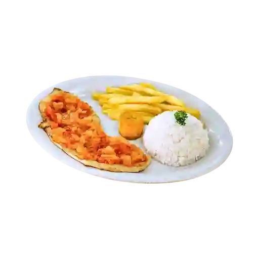 Pollo en Salsa Criolla