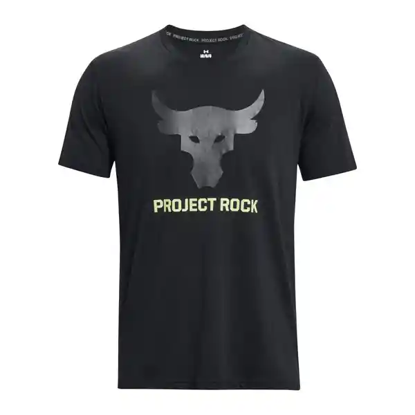 Under Armour Camiseta Ua Pjt Rock Brahma Bull Ss Negro Talla SM