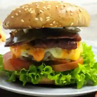 Hamburguesa Especial Milka´s Sin Papas