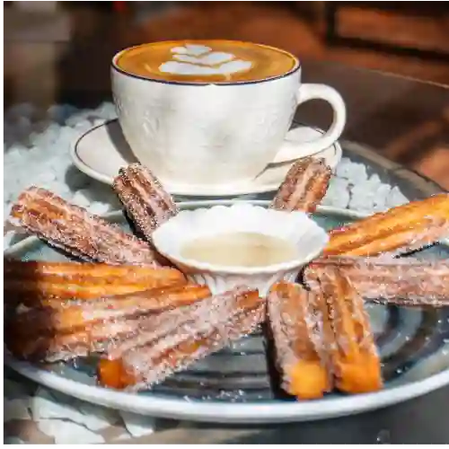 Combo Churros y Capuccino