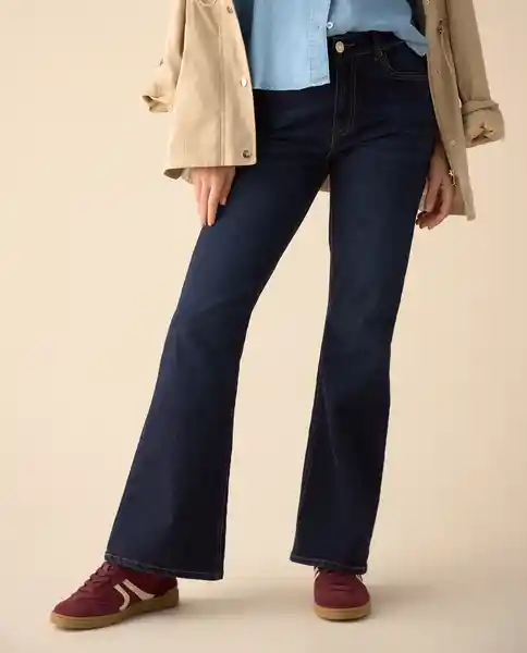 Jean Azul Prusia Oscuro Talla 14 471G000 Espirit