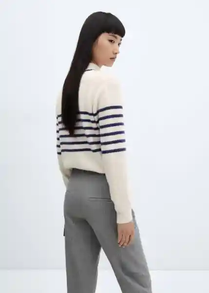 Jersey Mumu Navy Talla S Mujer Mango