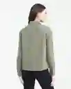 Camisa Military Femenino Verde Olivino Oscuro Talla M Chevignon