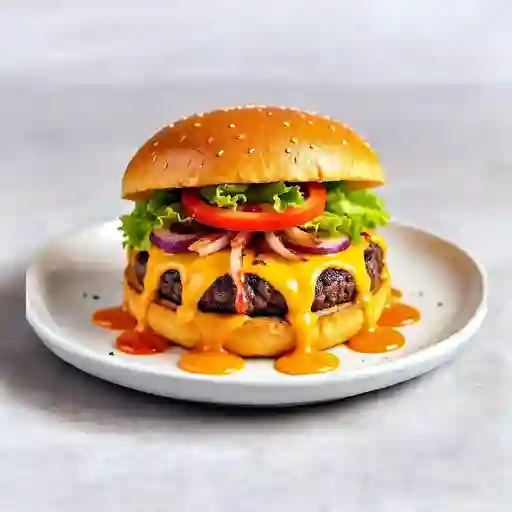 Hamburguesa De Carne De Minotauro