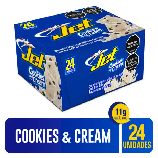 Jet Chocolatina Jet Cookies Cream