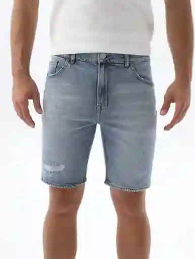 Bermuda Hombre Azul Talla 36 559f006 Americanino