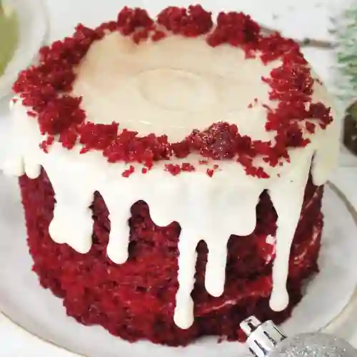 Torta Red Velvet Navidad