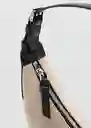 Bolso P Finde Negro Talla 99 Mujer Mango