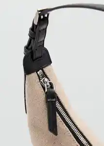 Bolso P Finde Negro Talla 99 Mujer Mango