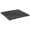 Estra Cubrepiso Antideslizante Negro 80 x 80 cm