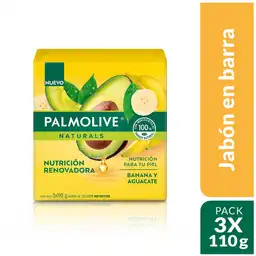 Palmolive Jabón Banana y Aguacate Barra