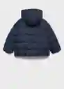 Chamarra Anorak Angy Navy Talla 10 Niñas Mango