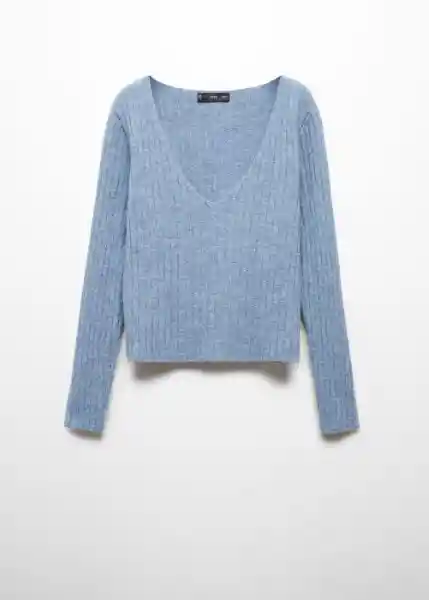 Jersey Bateman Azul Talla S Mujer Mango