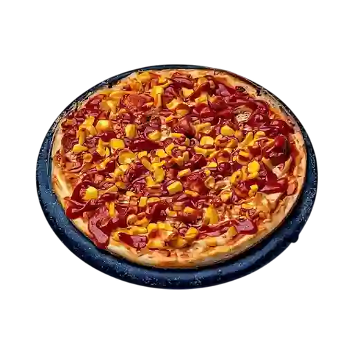 Pizza con Costillas de Cerdo