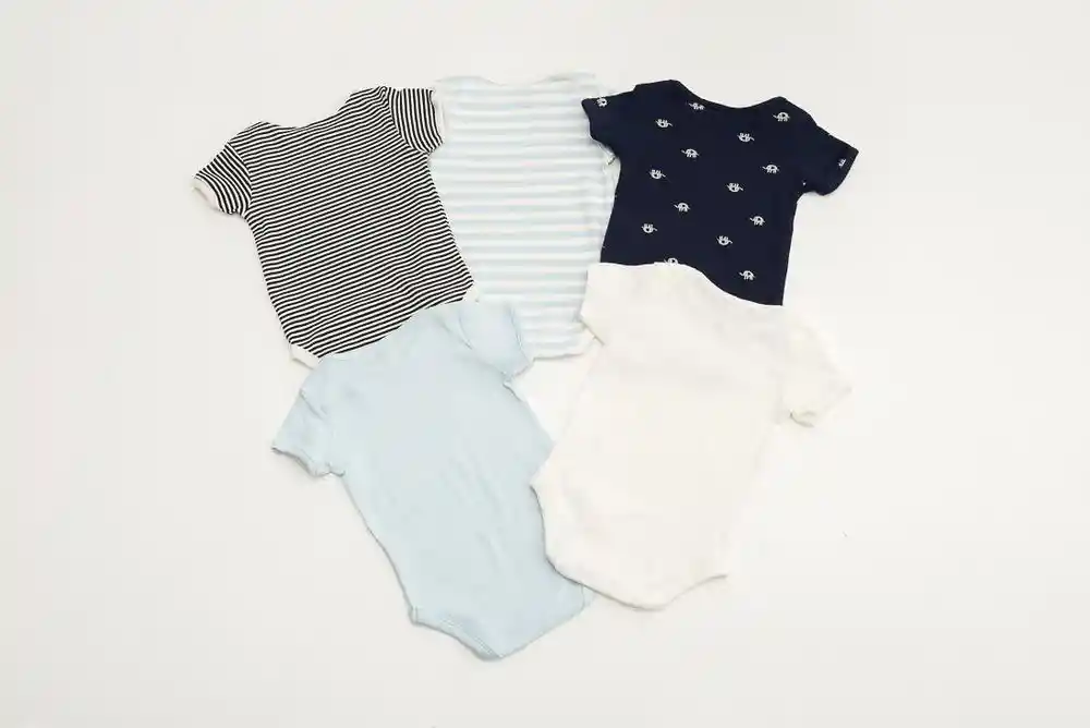 Body Manga Corta Nino X 512/18Mese - Azul Oscu
