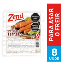 Zenú Chorizo con Ternera