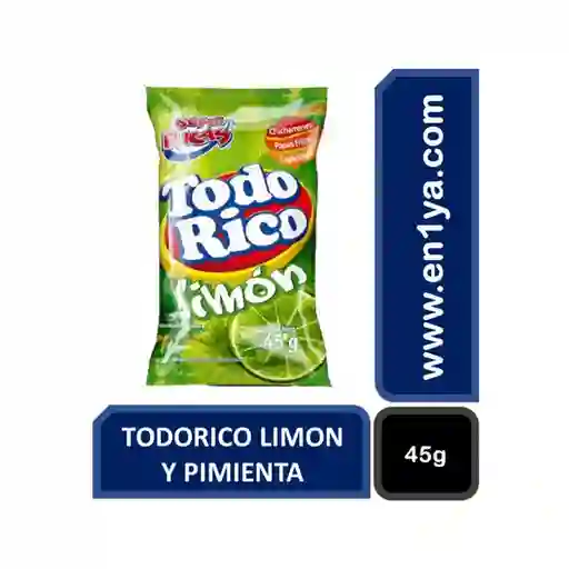Todo Rico Papa Limón Pimienta