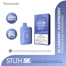 STLTH 5K Vape - Blueberry Raspberry -5000 puff (5%)
