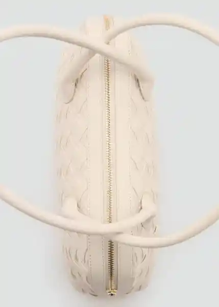 Bolso G Clavel Off White Talla 99 Mujer Mango