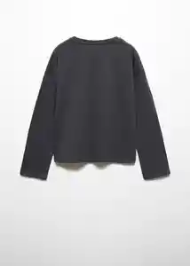 Camiseta Dance Antracita Talla 10 Niña Mango