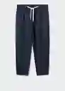 Pantalón Romelino Navy Talla 40 Hombre Mango