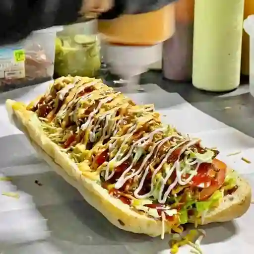 Pepito venezolano extra bacon en combo