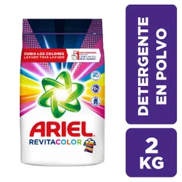 Ariel Revitacolor Detergente En Polvo 2 kg