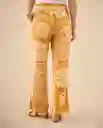 Pantalón Amarillo Narciso Medio Talla 12 631G012 Esprit