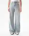 Jean Special Fit Wide Leg Cl Azul Cristalino Claro T 8 Chevignon