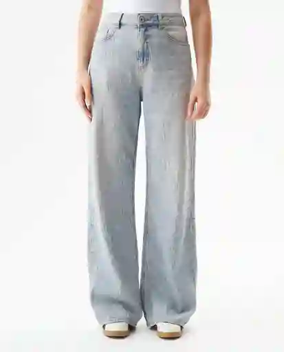 Jean Special Fit Wide Leg Cl Azul Cristalino Claro T 8 Chevignon