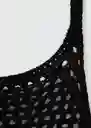 Top Arena Negro Talla 20 Niñas Mango