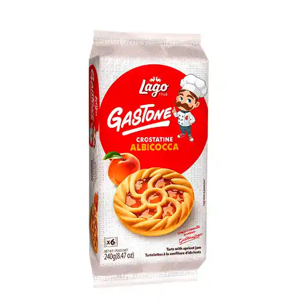 Lago Galleta Crostatine Gastone Albaricoque 4205