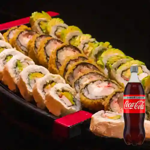Promo Amigos Recargado X30 Bocados +CocaCola Zero 1.5l