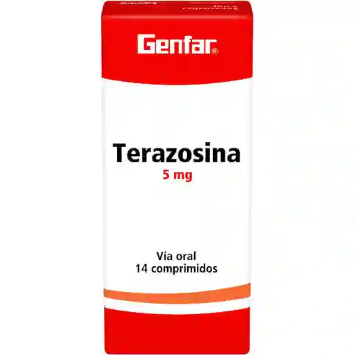 Terazosina 5 Mg 14 Tabletas W
