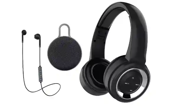 Set X3 Unidades Lyrix Bluetooth Negro