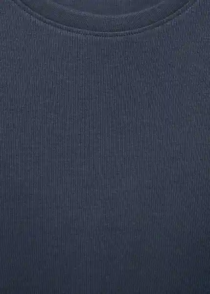 Camiseta Mari Petroleo Talla 10 Niñas Mango