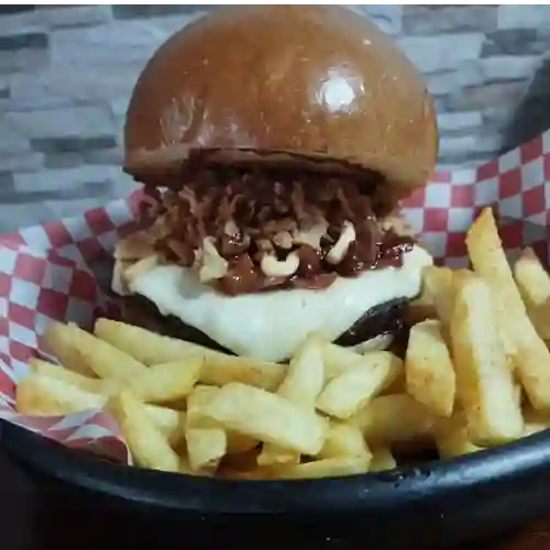 Hamburguesa Crispy+francesa