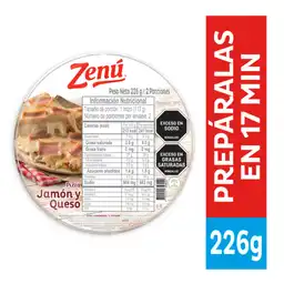 Zenú Pizza de Jamón y Queso