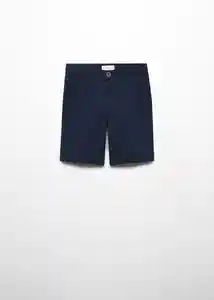 Bermuda Nuno Navy Talla 07 Niños Mango