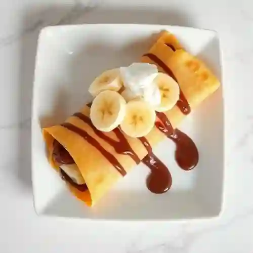 Crepe de Nutella y Banano
