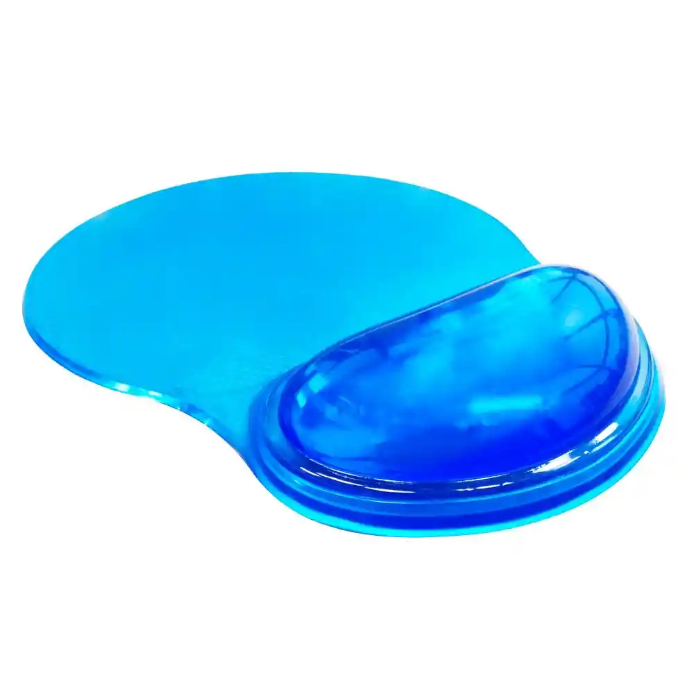 Star Tec Pad Mouse Soporte Mueca en Silicona TLM008 Azul