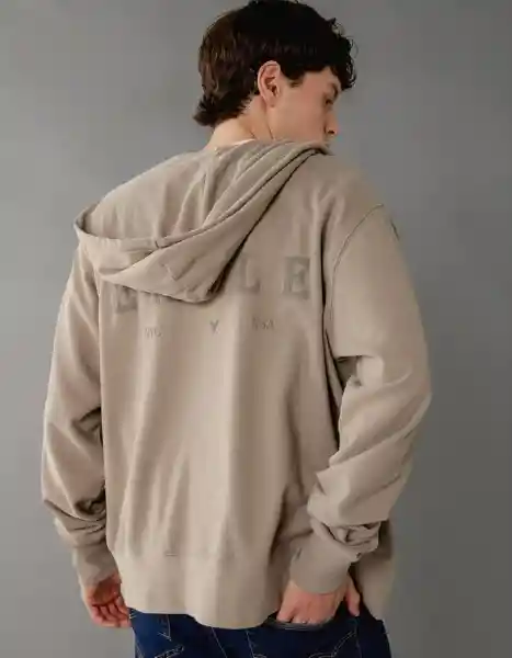 Buzo Hombre Gris Talla LARGE 2717024 American Eagle