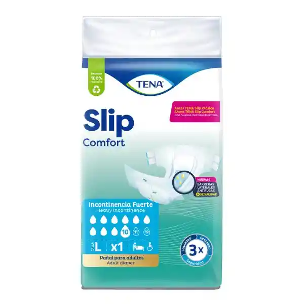 TENA Pañal Slip Comfort Large x 1U