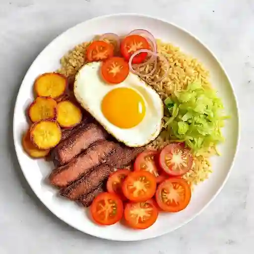 Bandeja con Carne