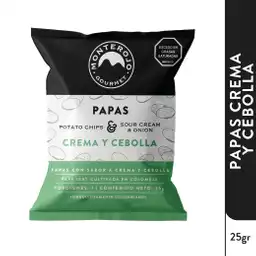 Papas Crema y Cebolla 25gr MonteRojo Gourmet