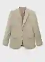 Blazer Americana Milan Verde Talla 46 Hombre Mango